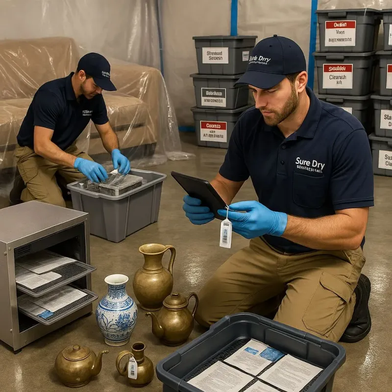 Content Protection and Restoration process in Grand Ledge, MI
