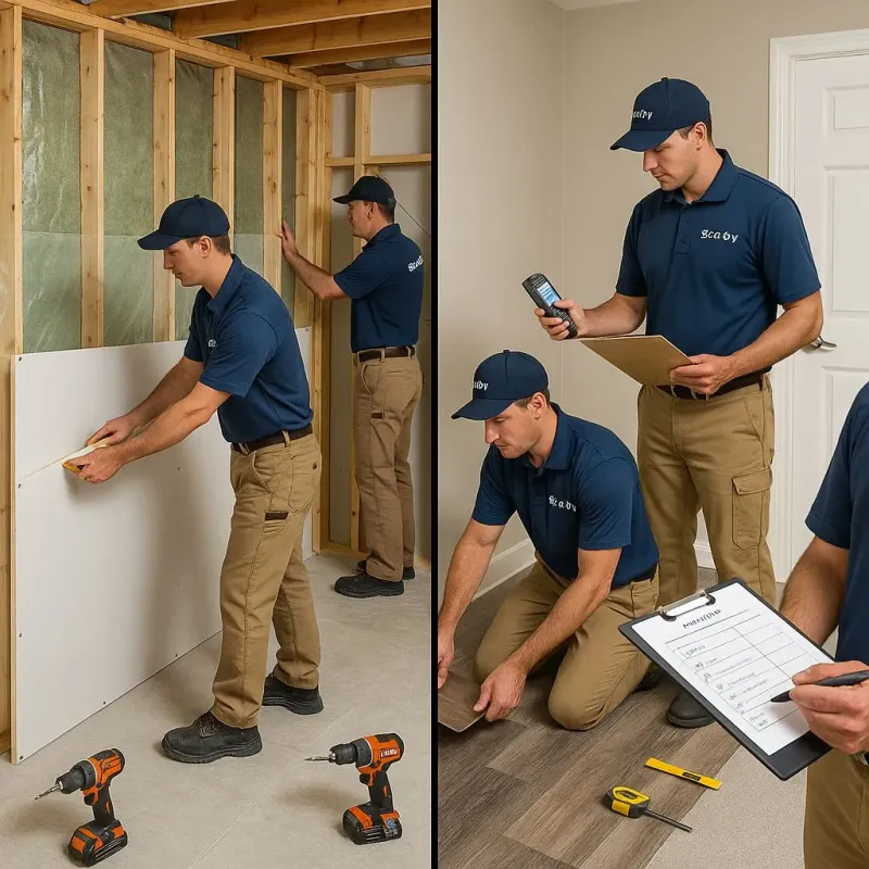 Repairs and Reconstruction process in Grand Ledge, MI